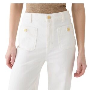 J Crew sailor slim wide jeans.